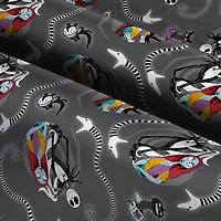 Disney Nightmare Before Christmas Jack & Sally Vortex Cotton Fabric