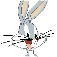 Camelot Dotz Looney Tunes Bugs Bunny Diamond Painting Kit