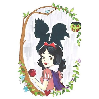 Sparkly Selections Beginner Snow White by Local Utah Artist Kristina M. Diamond Painting Kit