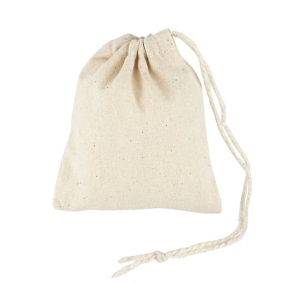 Cream Favor Muslin Bags by Celebrate It