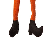 Glitzhome® 20" Halloween Fabric Gnome Sitter Décor