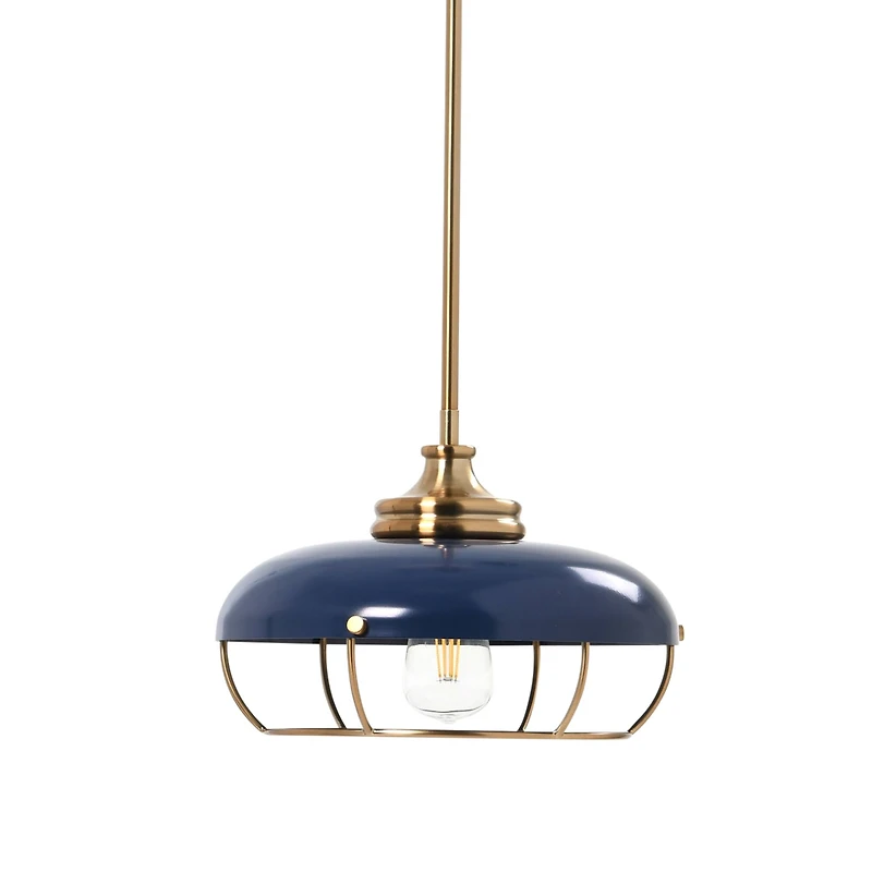 Hello Honey® Robert Stevenson Lighting Presley Caged Dome Metal Ceiling Light