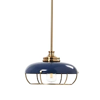 Hello Honey® Robert Stevenson Lighting Presley Caged Dome Metal Ceiling Light