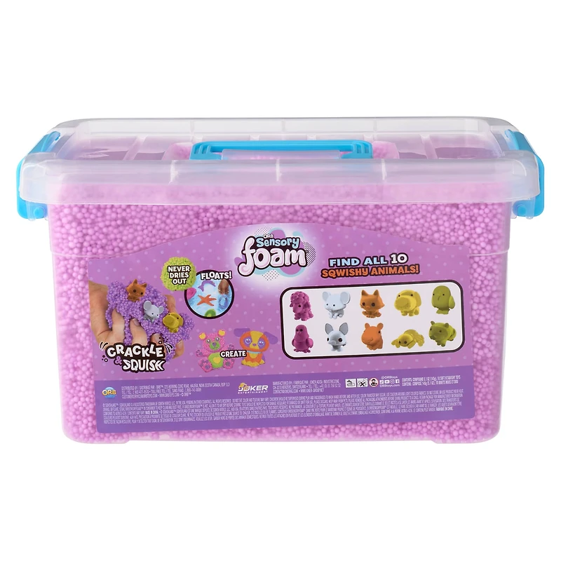 Orb Sensory Foam™ Discover Purple Bin