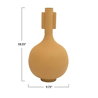 Hello Honey® 18.25" Textured Decorative Flower Vase