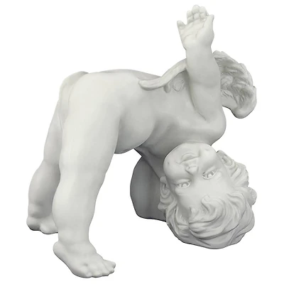 Design Toscano 10.5" Turvey, The Tumbling Cherub Statue