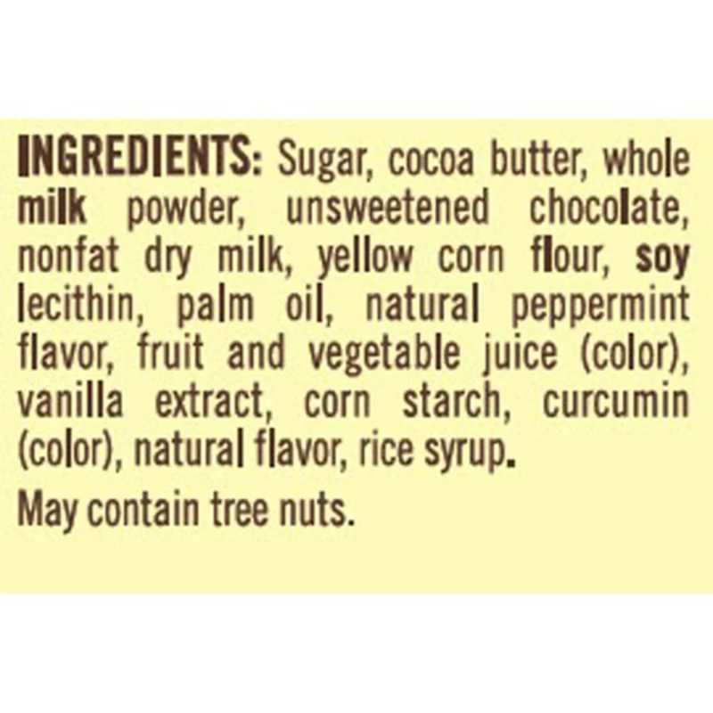 Ghirardelli® Square Peppermint Bark Chocolate