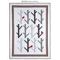 Leisure Arts® White Birches Quilt Pattern
