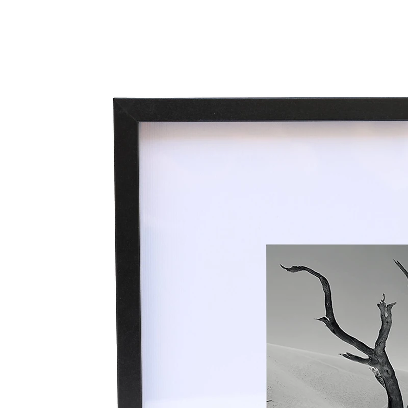 10" x 10" Black 9 Piece 123 Gallery Matted Frame Set by Studio Décor®