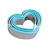 Hearts Stainless Steel Nested Cookie Cutter Set by Celebrate It®