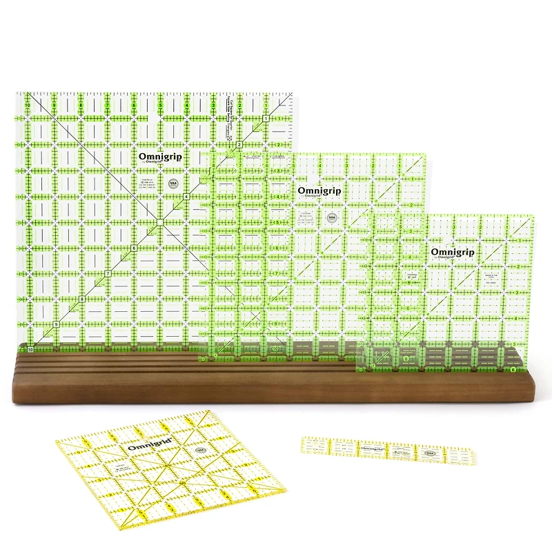 Omnigrid® Wooden Ruler Rack