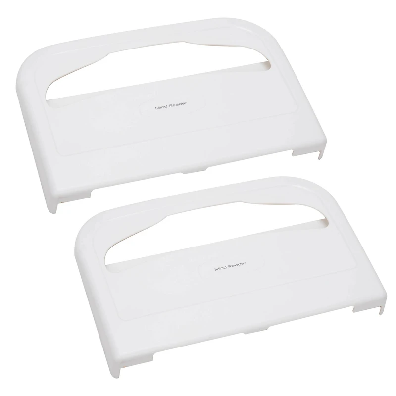 Mind Reader Toilet Disposable Paper Seat Cover Dispenser Set