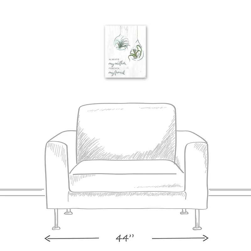 Forever My Friend Canvas Wall Art