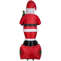 Airblown® 10ft. Christmas Inflatable Luxe Santa on Gift Box