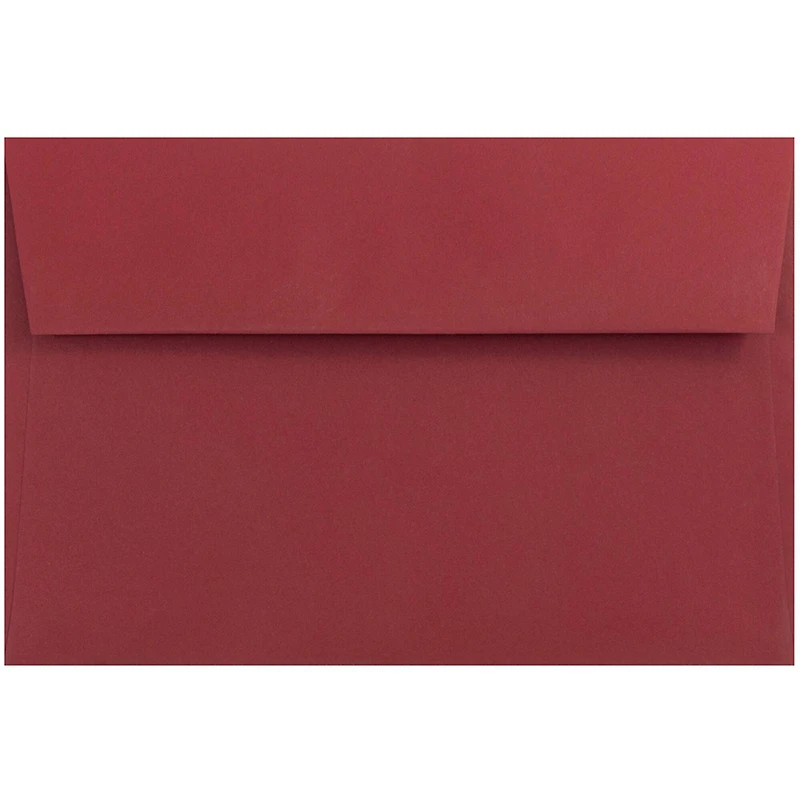 JAM Paper 6" x 9" Dark Red Premium Invitation Envelopes