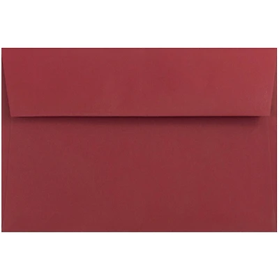 JAM Paper 6" x 9" Dark Red Premium Invitation Envelopes