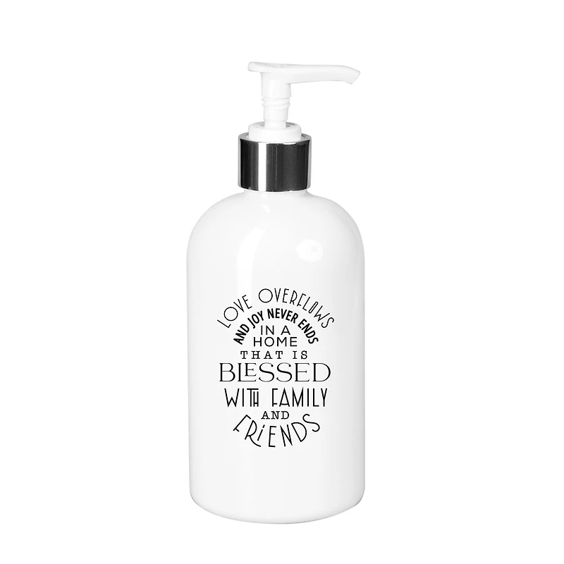 10oz. Love Overflows Soap Dispenser
