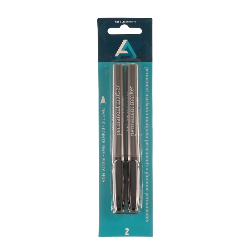 Art Alternatives Black Permanent Marker Set