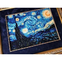 RIOLIS Starry Night after Van Gogh Counted Cross-Stitch Kit