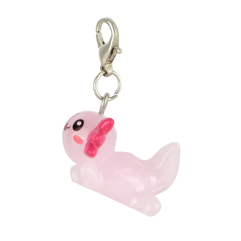 Pink Axolotl Charm by Bead Landing™
