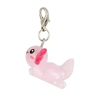 Pink Axolotl Charm by Bead Landing™