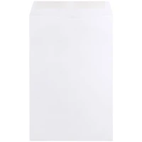 JAM Paper 10" x 15" White Open End Catalog Envelopes