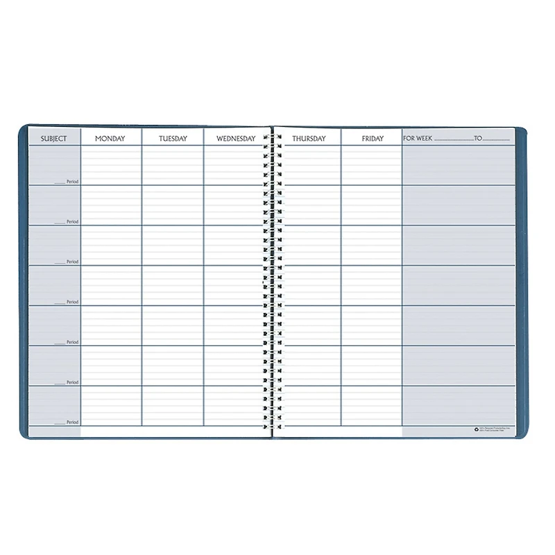 House of Doolittle™ Teachers Planner, Blue, 2 Ct