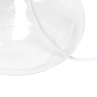 Simple Designs Glass Raindrop Table Lamp