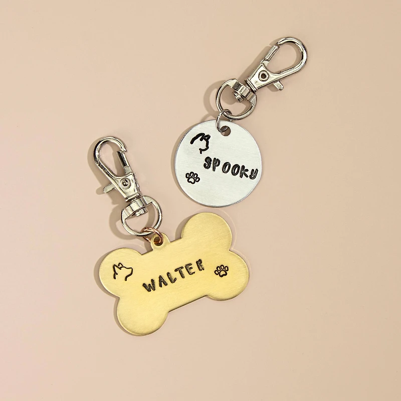 ImpressArt® 4mm & 6mm Pets Metal Stamps Pack