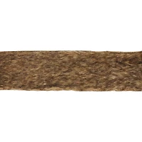 4" Brown Wired Faux Fur Trim by Celebrate It®