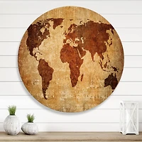 Designart - Ancient Map of The World XI