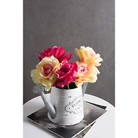DII® Pink Flower Open Rose Set, 6ct.