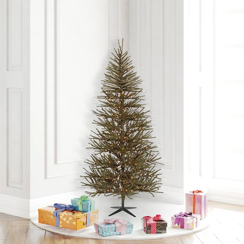 5ft. Pre-Lit Vienna Twig Artificial Christmas Tree, Clear Dura-Lit Lights