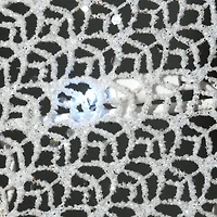 Fabric Glitter Shepherd and Sheep Set with Warm & Cool White UL LED Lights