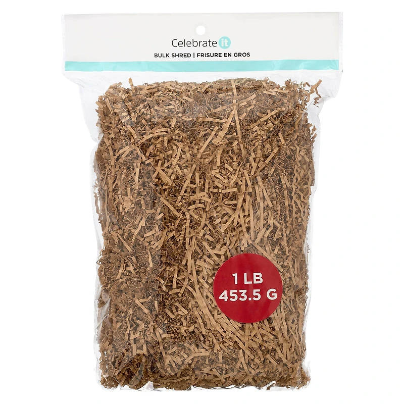6 Pack: Kraft Paper Shreds by Celebrate It™, 1lb.