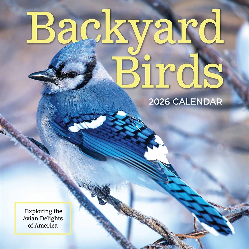 2026 Backyard Birds Wall Calendar
