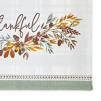 DII® Thanksgiving Autumn Fall Leaves Reversible Placemats, 4ct.