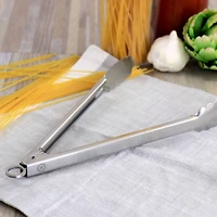Martha Stewart Extra Long Stainless Steel Easy-Lock Kitchen Tongs