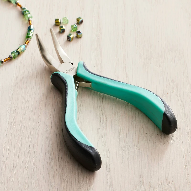 Bead Landing™ Bent Nose Pliers
