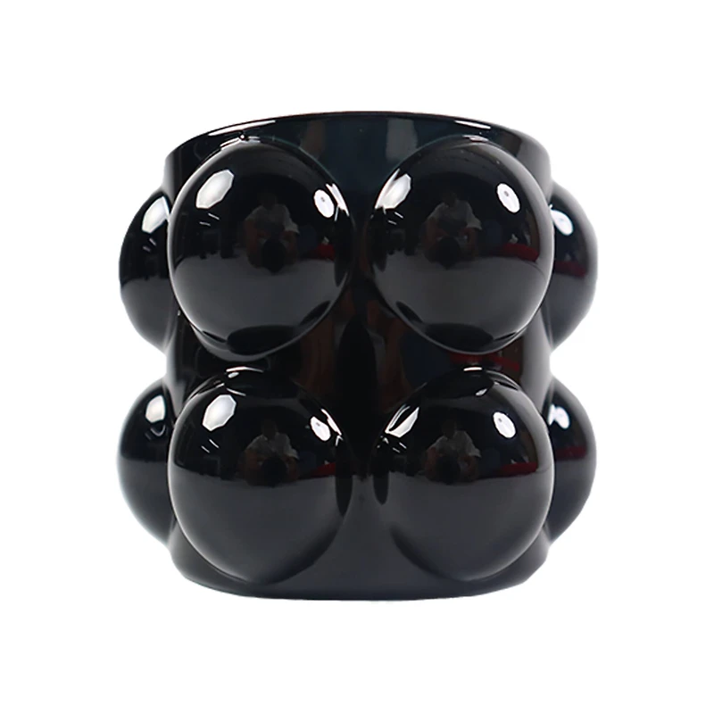 Black Bubble Glass Tabletop Décor by Ashland