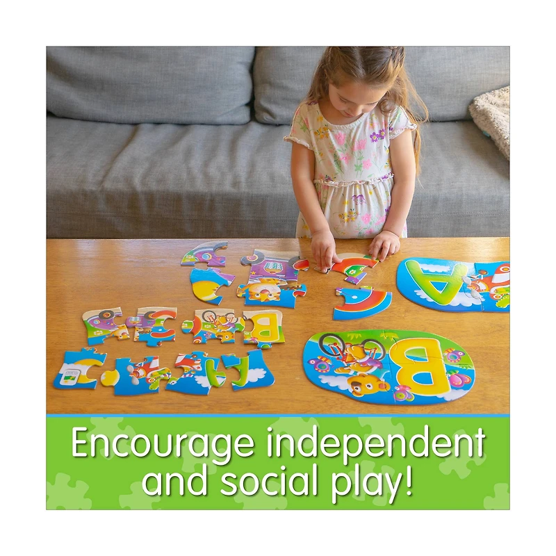 My First Puzzles - 4 In A Box - ABC: 20 Pcs