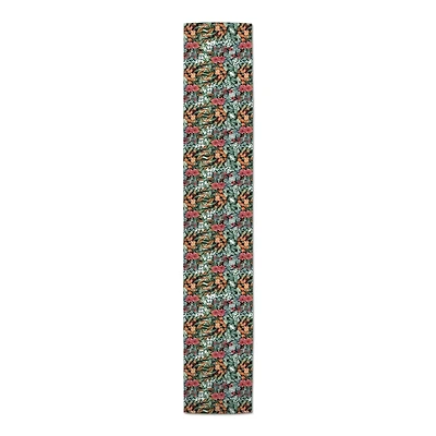 Warm & Cool Florals Indoor/Outdoor Table Runner