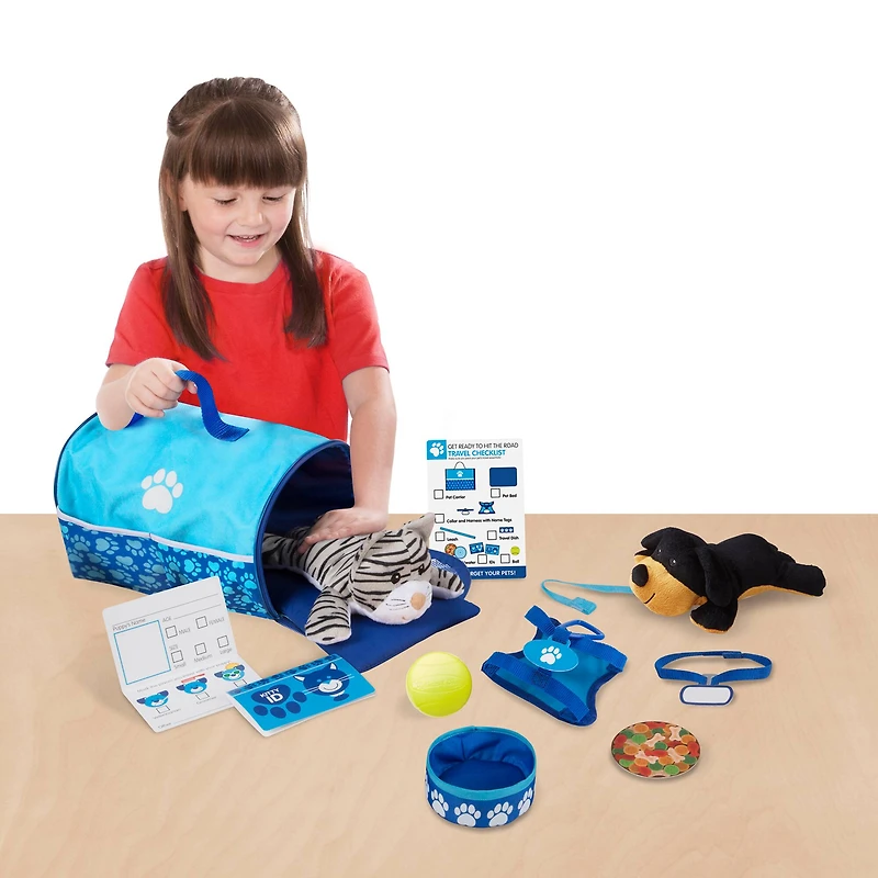 Melissa & Doug® Tote & Tour Pet Travel Play Set