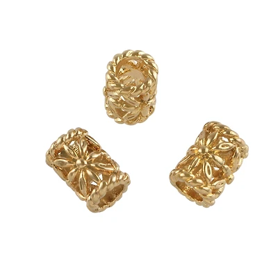 Filigree Tube Spacer Beads