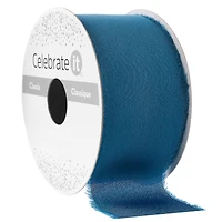 1.5" x 3yd. Satin Blue Ribbon by Celebrate It™ Classic
