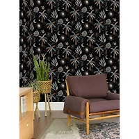 RoomMates Nuit Tropicale Peel & Stick Wallpaper