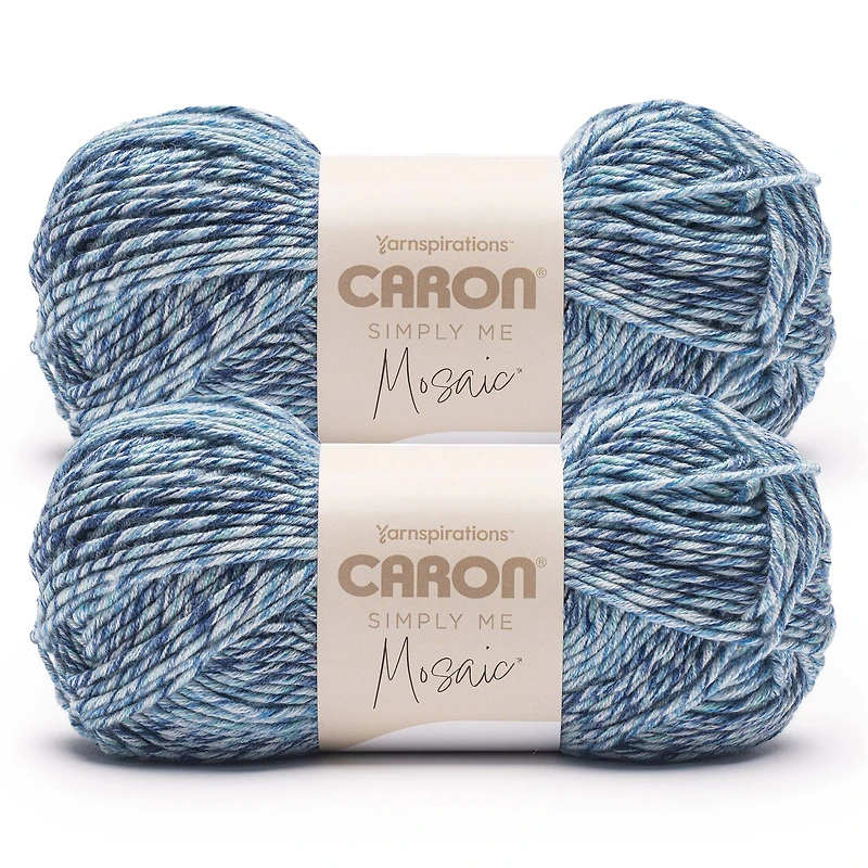 2 Pack Caron® Simply Me Mosaic™ Yarn