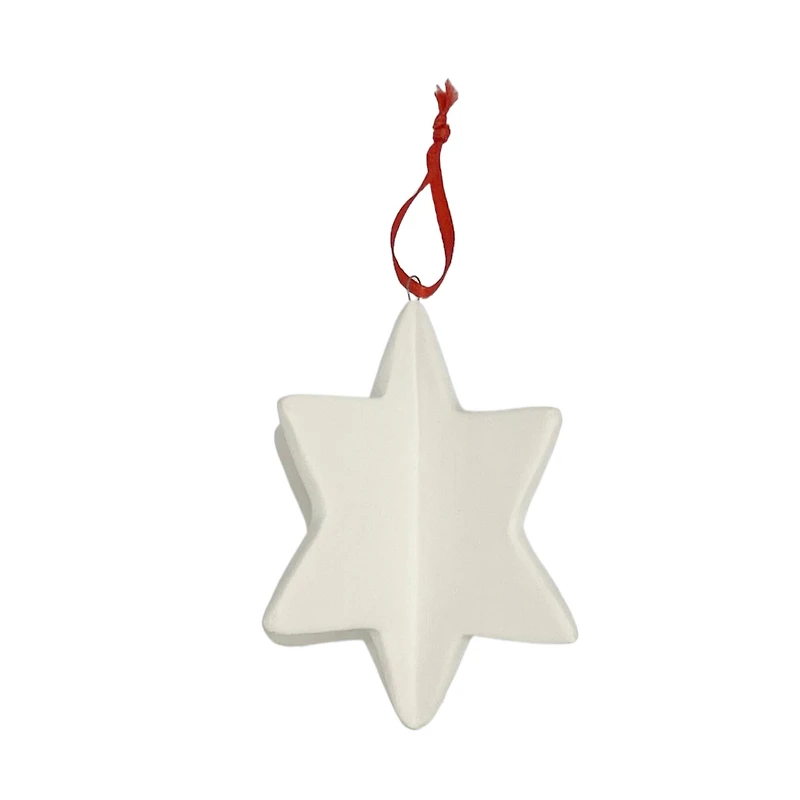 4" DIY Ceramic Star Ornament by Make Market®