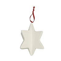 4" DIY Ceramic Star Ornament by Make Market®