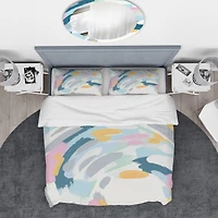 Designart 'Geometric Vortex II' Geometric Bedding Set